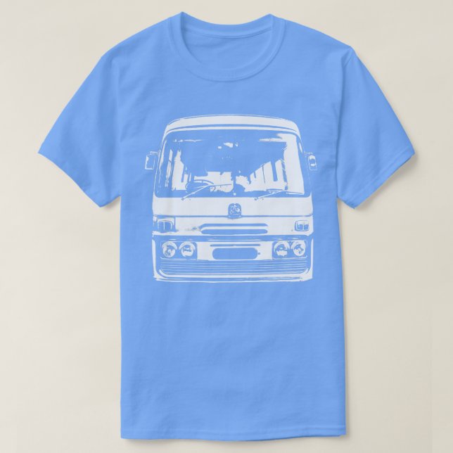 T-shirt Bedford 1970 britannique classique autocar monoblo (Design devant)