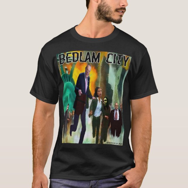 T-shirt Bedlam City (Devant)