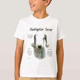 T-shirt Bedlington Terrier History; Tout sur Bedlington