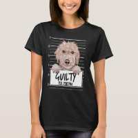 Bedlington Terrier Mugshot Guilty Chien