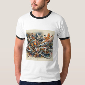 T - Shirt, bedruckter T - Shirt, stilvoller T - Sh T-Shirt