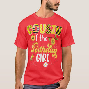 T-shirt Bee Bumblebee Girl Anniversaire Hive Sweet 1ère Pa