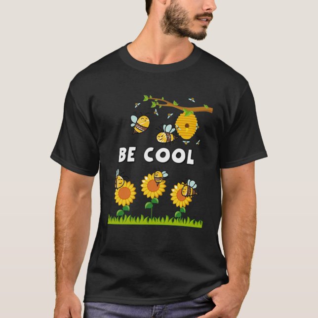 T-shirt Bee Cool Pollination & Hive  For Children & Toddle (Devant)