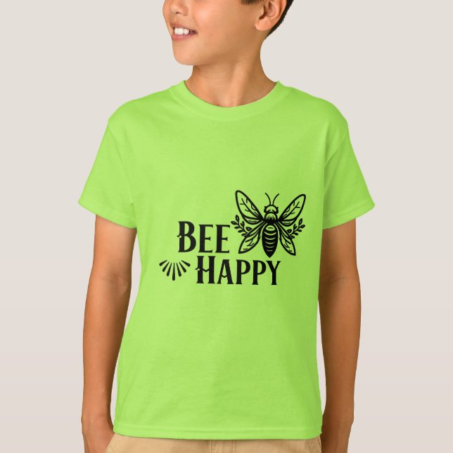 T-shirt Bee Happy (Devant)