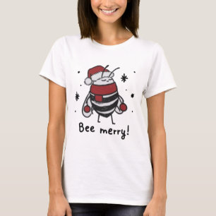 T-shirt Bee joyeux costume de noël xmas