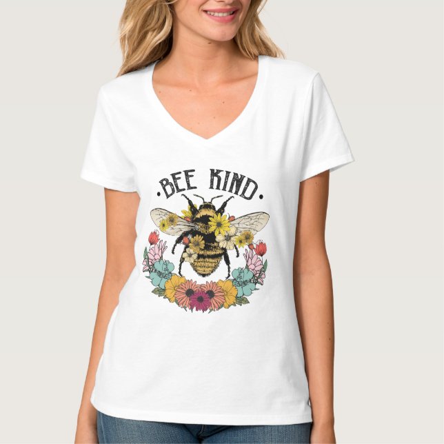 T-shirt Bee Kind (Devant)