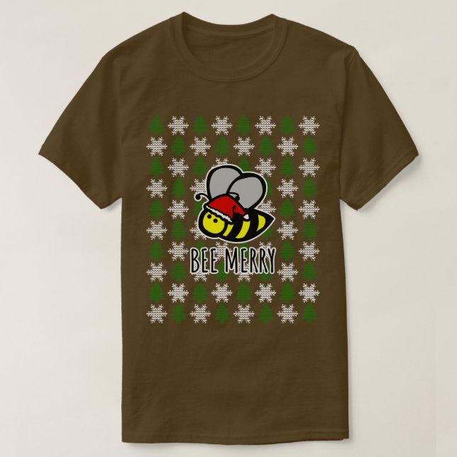 T-shirt Bee Merry (Design devant)