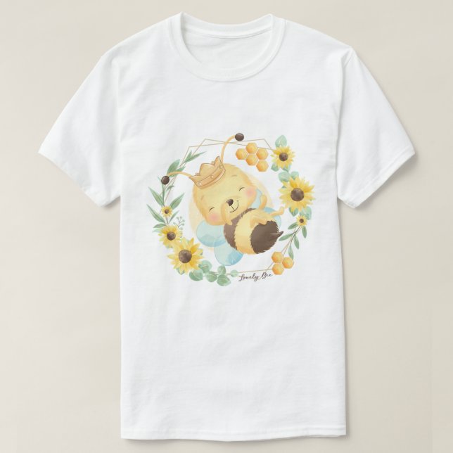 T-shirt Bee mignonne (Design devant)