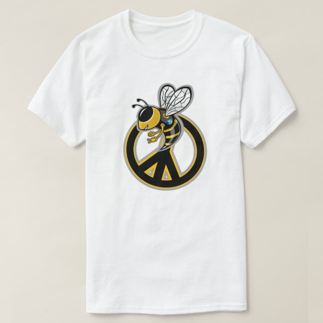 T-SHIRT BEE PEACE  (Design devant)