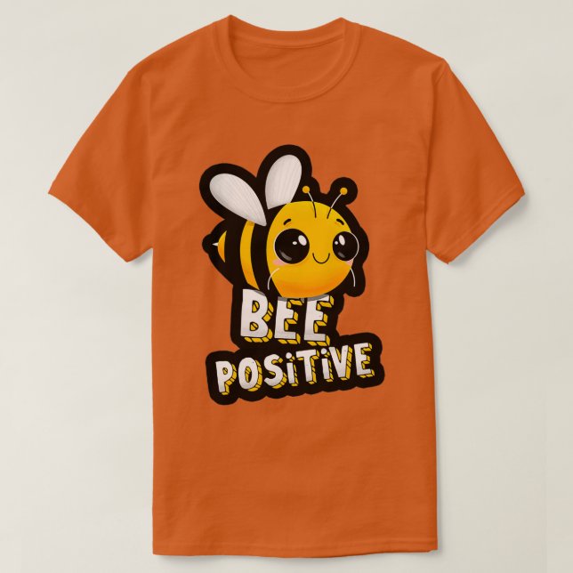 T-SHIRT BEE POSITIF (Design devant)