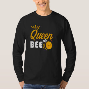 T-shirt Bee Queen Beekeeper Beehive Honey Bees Honeycomb B