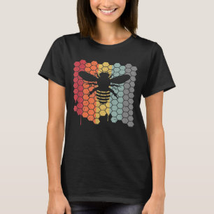 T-shirt Bee Retro Style Beekeeper