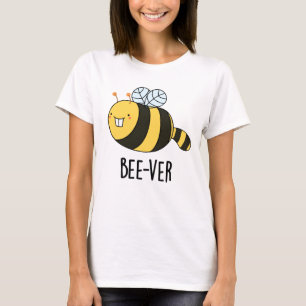 T-shirt Bee ver Funny Animal Beaver Bee Pun