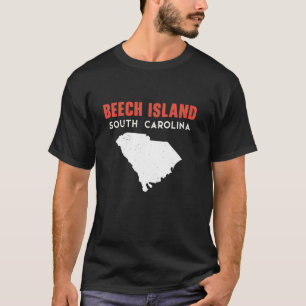 T-shirt Beech Island South Carolina USA State America