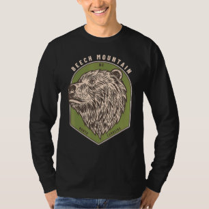 T-shirt Beech Mountain North Carolina Bears Blue Ridge Bea