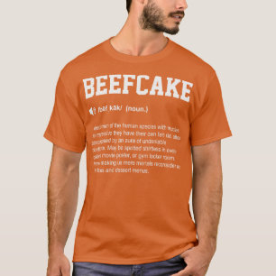 T-shirt Beefcake Funny Dictionary Gym Signification