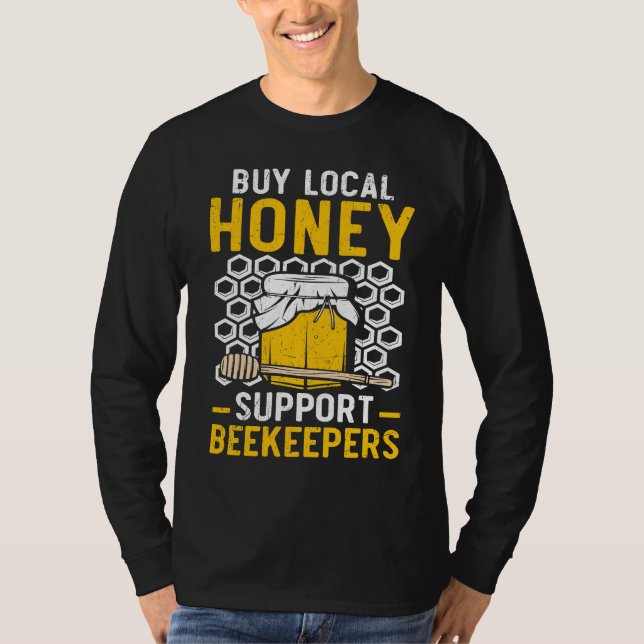 T-shirt Beekeeper Beekeeping Apiarist Honeybee Bee   1 (Devant)