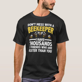 T-shirt Beekeeper Hommes Femmes Apiculture abeille