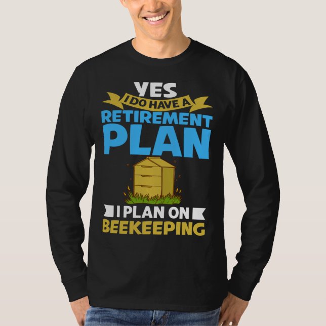 T-shirt Beekeeping Honey Farmer Bees Beginner Beekeeper  2 (Devant)