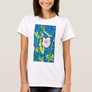 T-shirt Beendweed Reed Fleurs sauvages d'été peinture flor