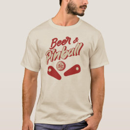 T-shirt Beer And Pinball 