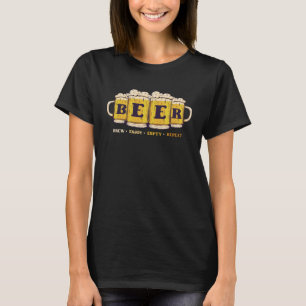 T-shirt Beer Brew Profitez d'une personnalité à répétition