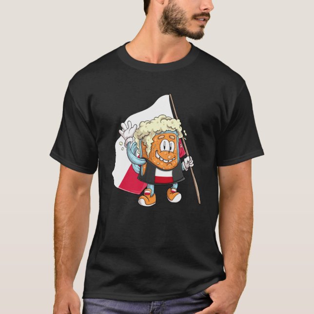 T-shirt Beer fan of Poland (Devant)