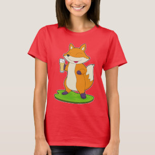 T-shirt Beer Fox