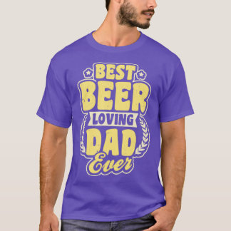 T-shirt Beer Papa Chemise Meilleure Bière Aimer Papa Cadea