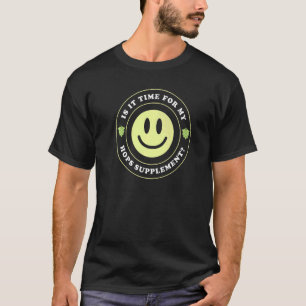 T-shirt Beer Papa Man Il Est Temps Pour Mon Hops Supplémen