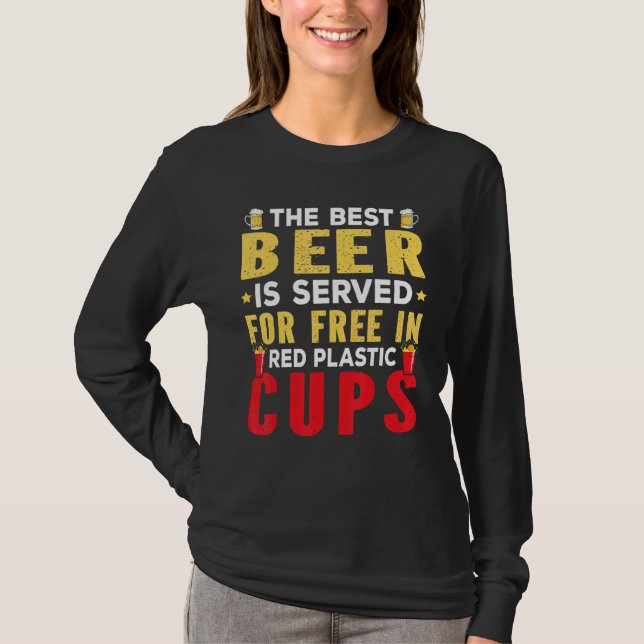 T-shirt Beer Pong Pour Le Champion De Beer Pong (Devant)