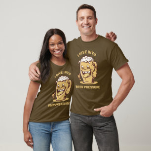 T-shirt Beer Texte Personnalisé Drôle