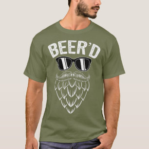 T-shirt Beerd Hop Beard Drôle Artisanat Amateur De Bières