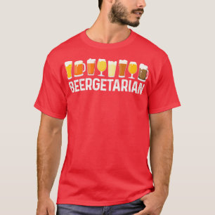 T-shirt Beergetarian Funny Boisson Craft Beer Lover Brewe