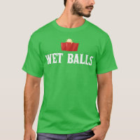 Beerpong Team Vêtements Boules Humides T