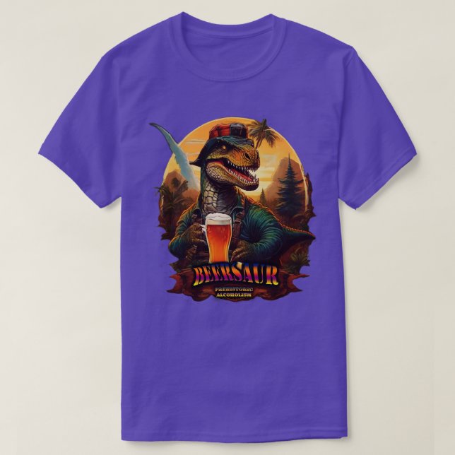 T-shirt Beersaur (Design devant)