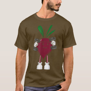 T-shirt Beet, Bodybuilding Fitness Gym Gear Workout Vegan