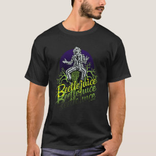 T-shirt Beetlejus   Assis sur une pierre tombale