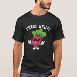 T-shirt Beets frais - Drôle 'Cool Beet Headphone Musique