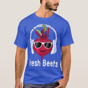 T-shirt Beets frais Funny Cool Beet Headphone Musique B