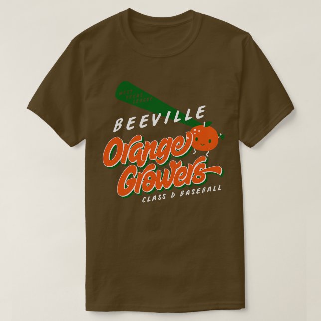 T-shirt Beeville Orange Growers (Design devant)
