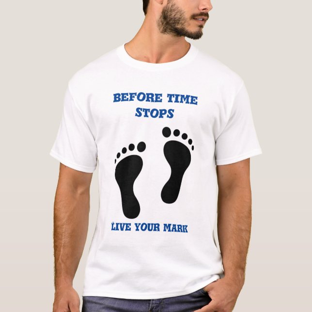 T-shirt  before time stops (Devant)