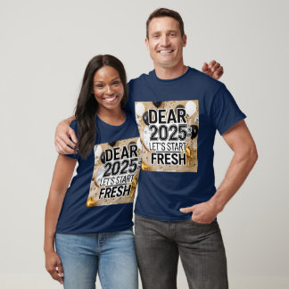 T - Shirt begrüßt neues Jahr