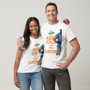 T - Shirt Behielt Calm Judoka