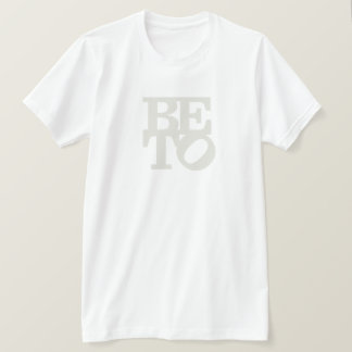 T-shirt Beige empilé par BETO - hommes de haute qualité