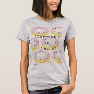 T-shirt beignets ou beignets en cuir