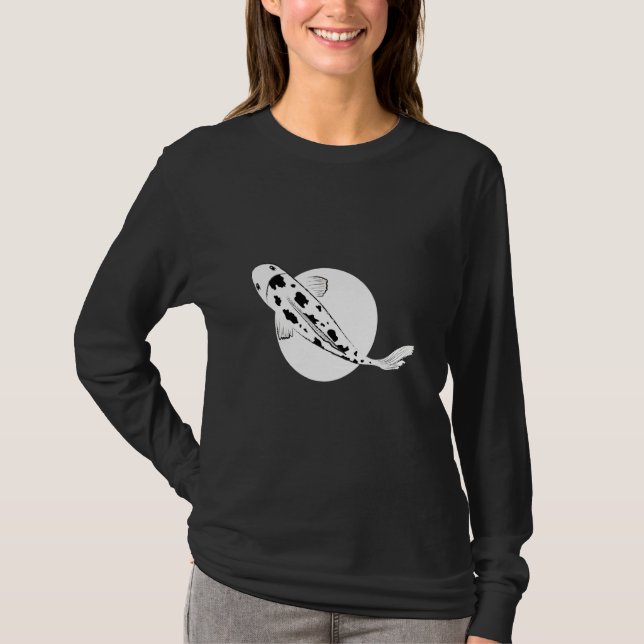 T-shirt Bekko Koi Fish Brocadé Carp Nishikigoi Pond Amur (Devant)