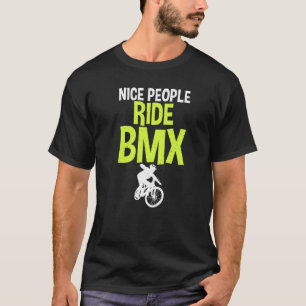 T-shirt Bel Les Gens À BMX Vélo BMX Rider