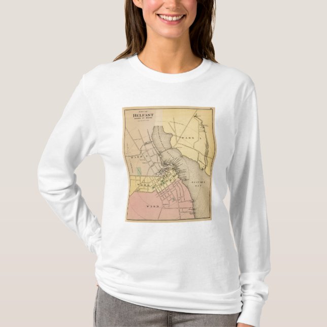 T-shirt Belfast, Maine (Devant)