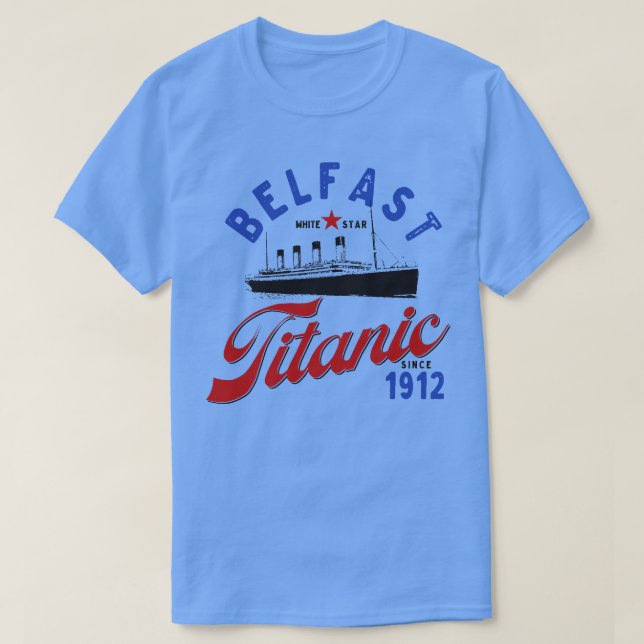 T-shirt Belfast Titanic (Design devant)